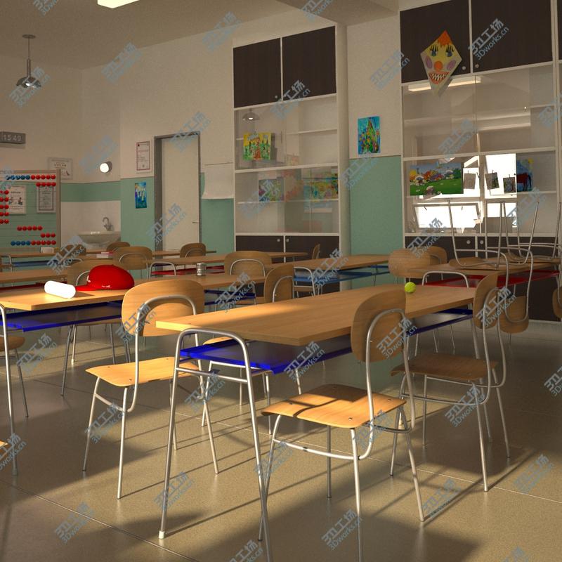 images/goods_img/20210313/Cartoon Classroom Scene/3.jpg
